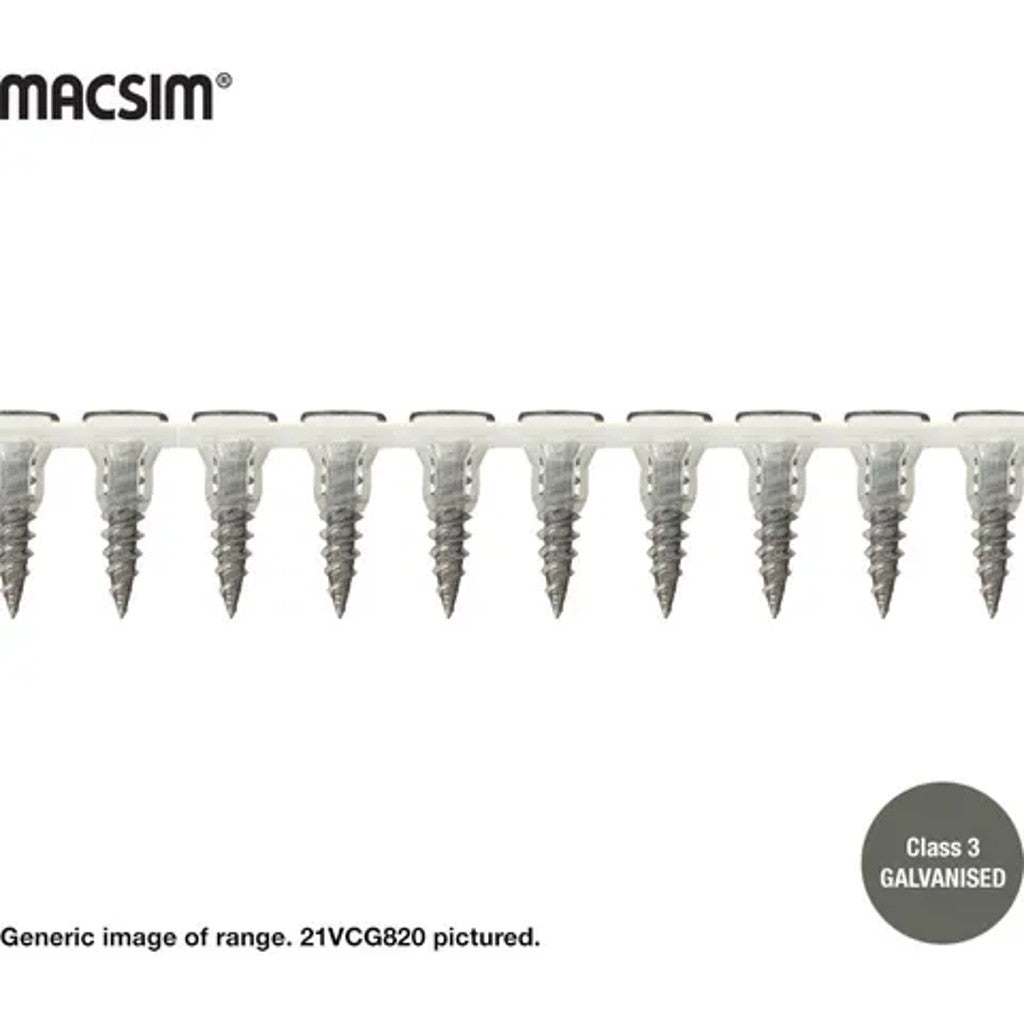 Macsim Collated Fibre Cement Screw