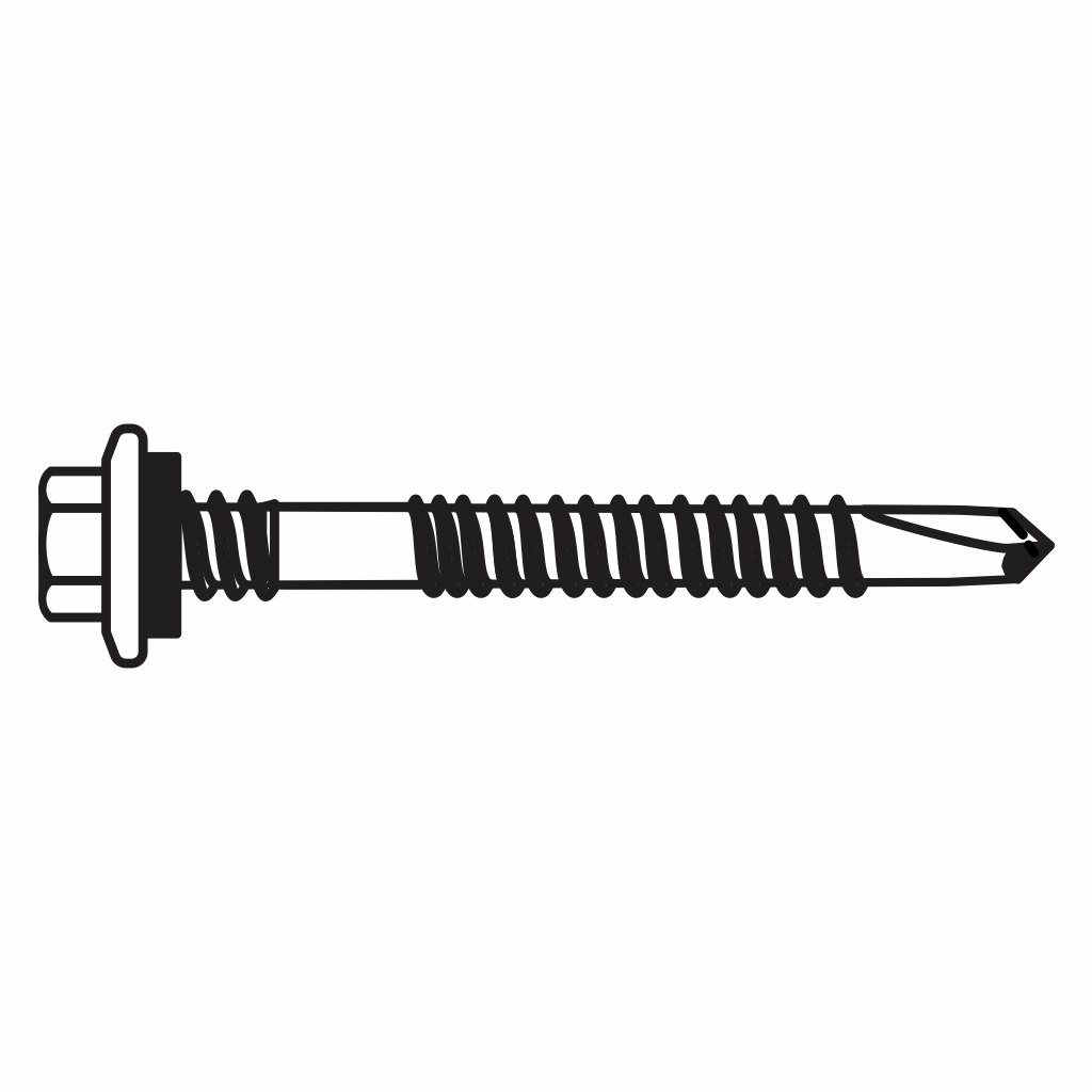 Lysaght Trimdek Zincalume Unpainted Screws