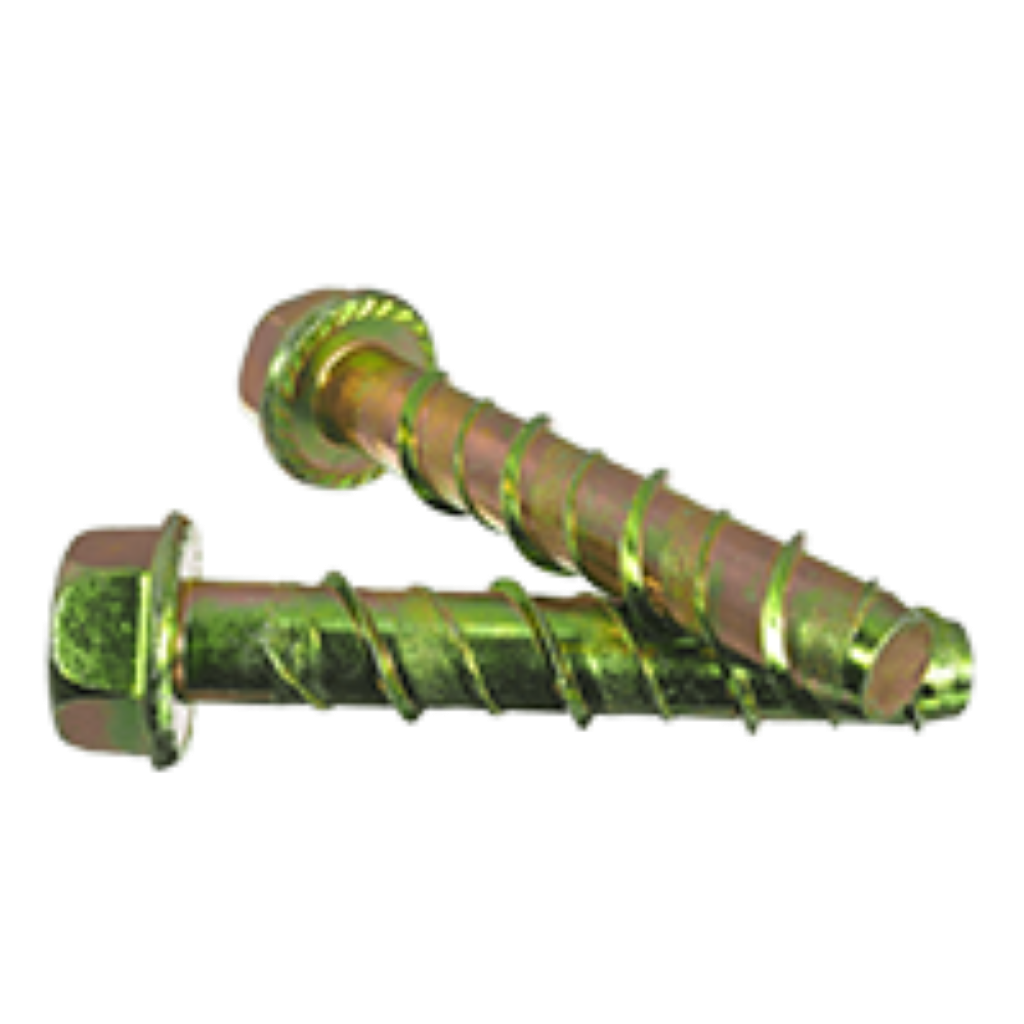 Concrete Screw Bolt Anchor ZINC YELLOW (internal)