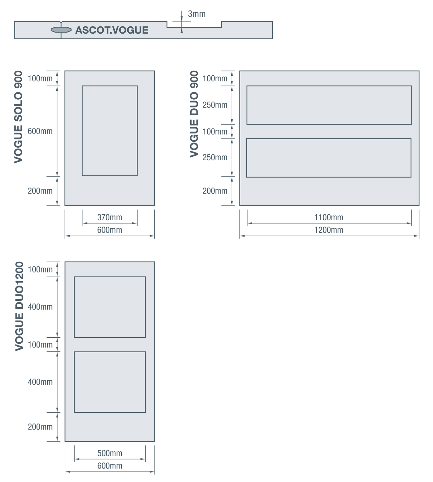 Easycraft easyASCOT VOGUE Wall Panels
