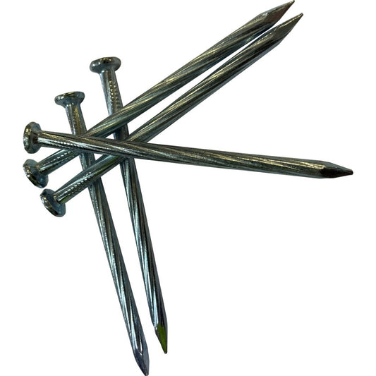 Koala Nail Concrete/Masonry ZINC PLATED - Fluted Shank