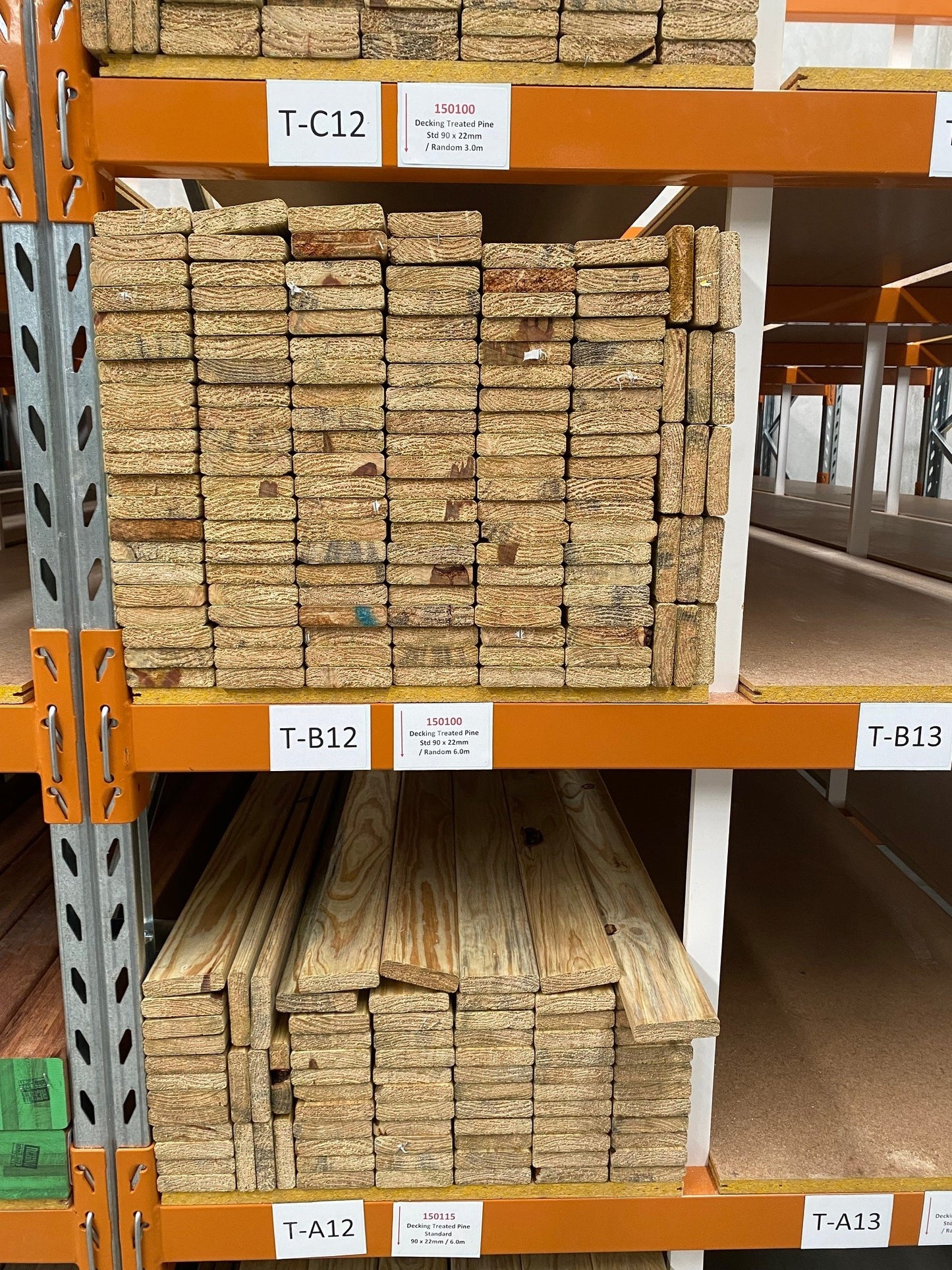 Treated Pine Decking - H3 Premium STD grade