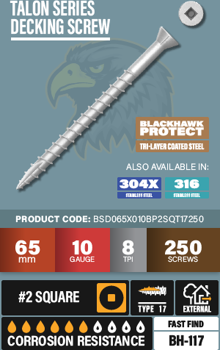 Blackhawk Decking Screw