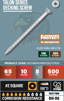 Blackhawk Decking Screw