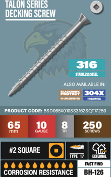 Blackhawk Decking Screw