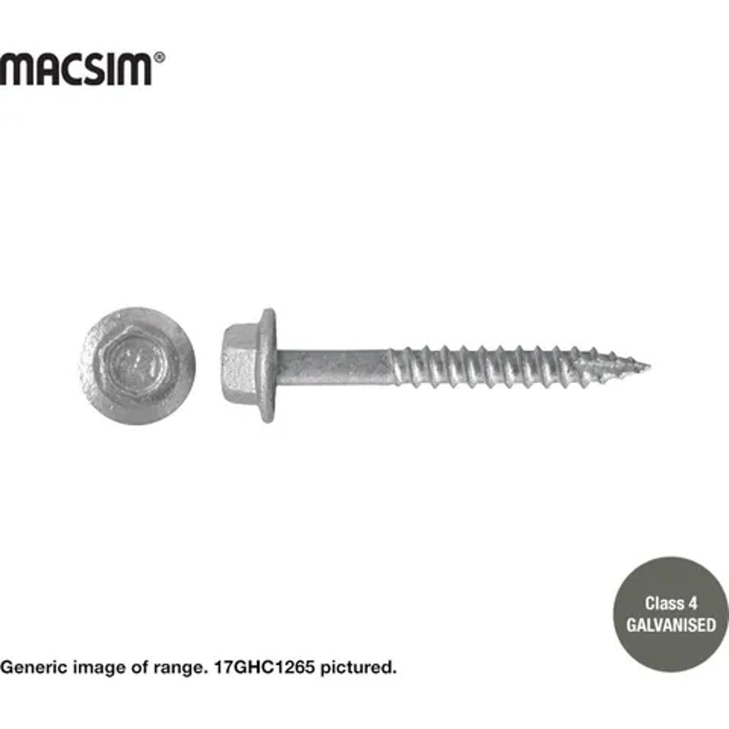 Macsim Hex Washer Face Screw