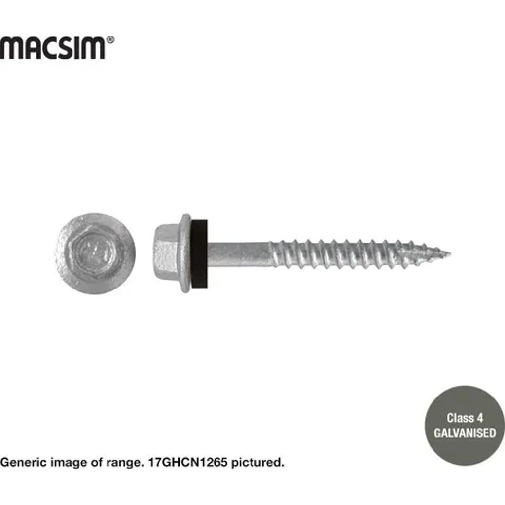Macsim Hex Washer Face Screw