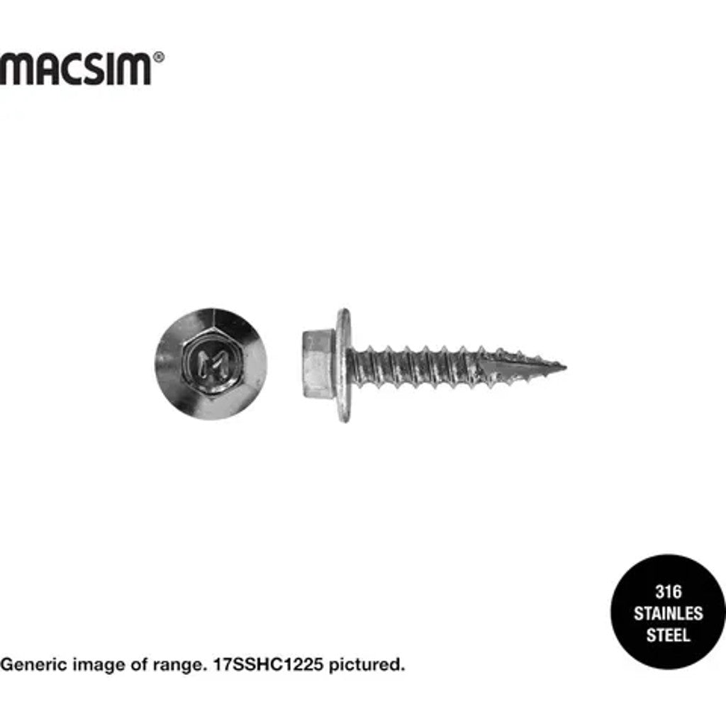 Macsim Hex Washer Face Screw