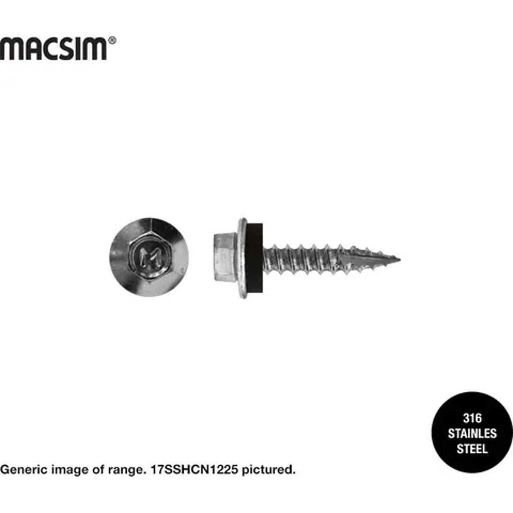 Macsim Hex Washer Face Screw
