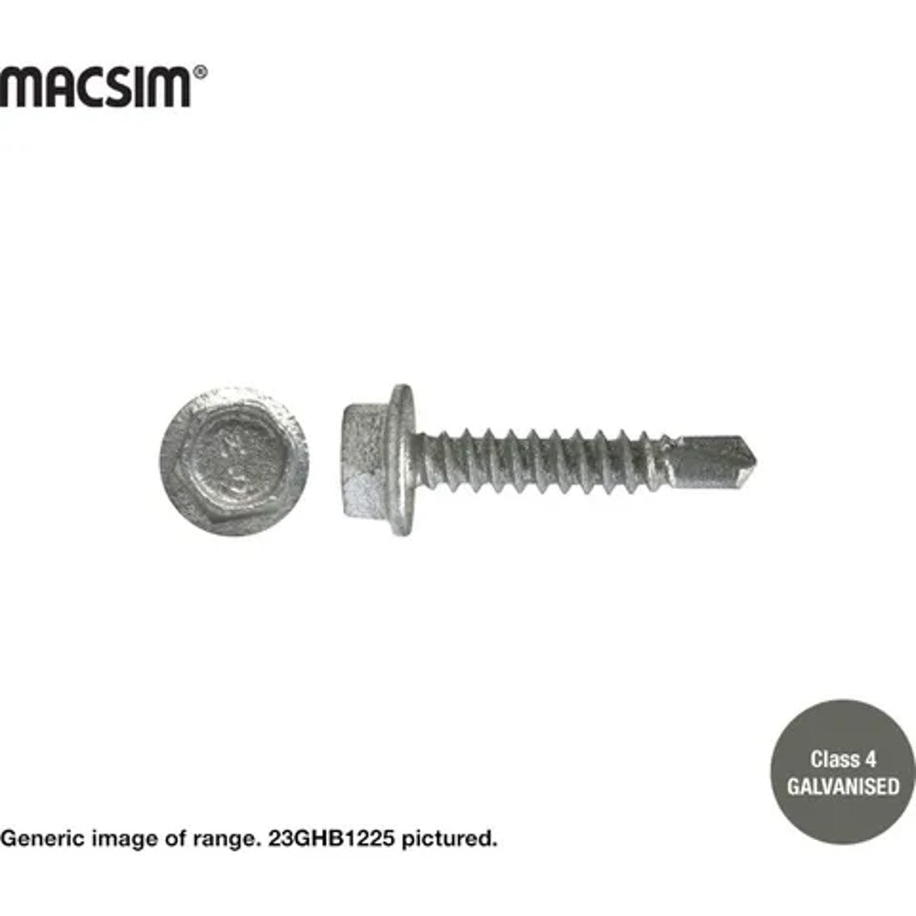 Macsim Hex Washer Face Screw