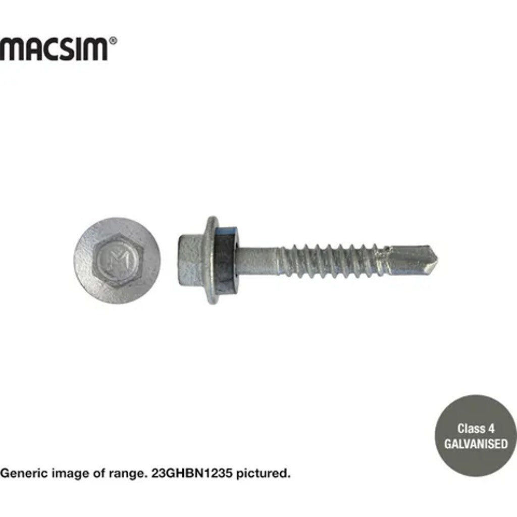 Macsim Hex Washer Face Screw