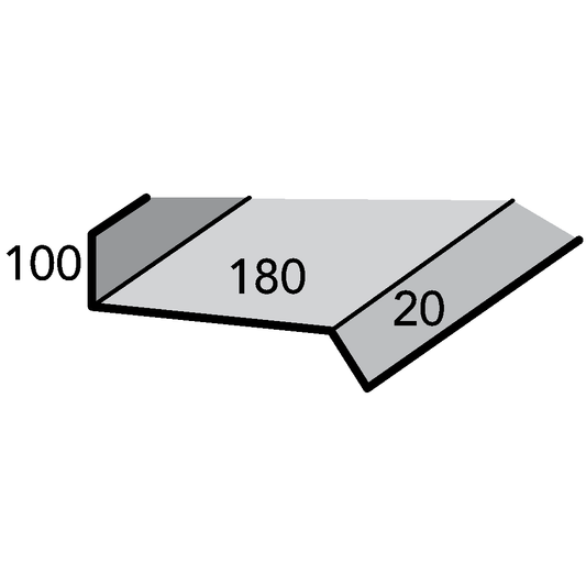Colorbond Standard Flashings - Classic - per lm