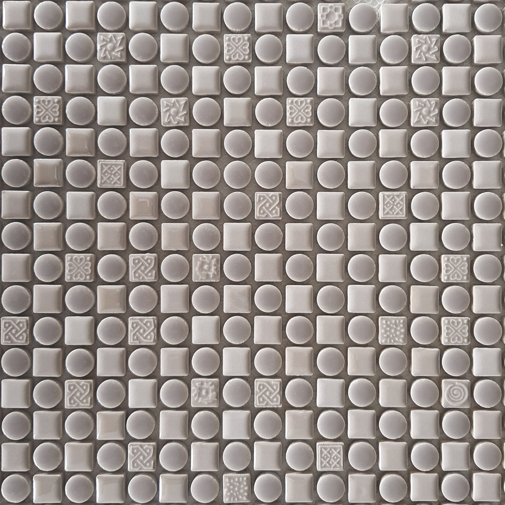 Roma Porcelain Mosaic Tiles - per Sheet