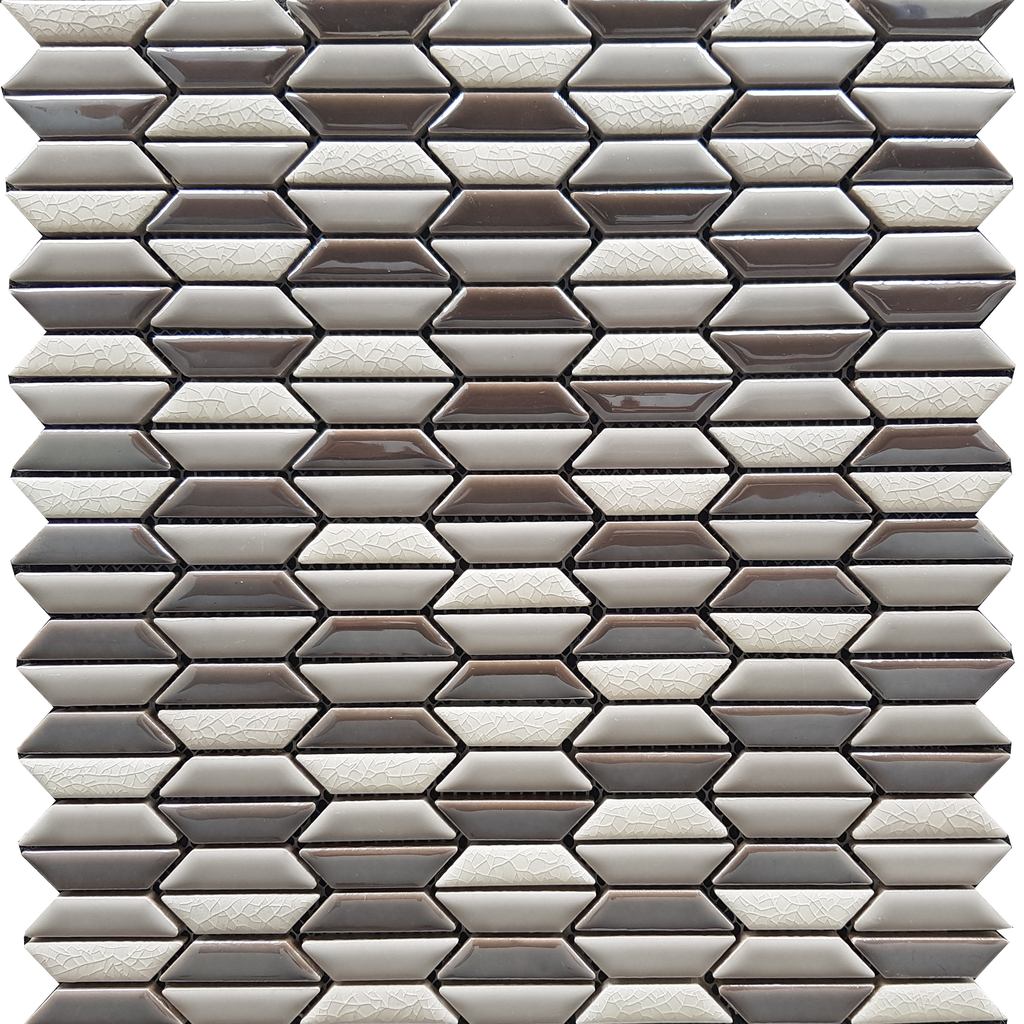 Roma Porcelain Mosaic Tiles - per Sheet