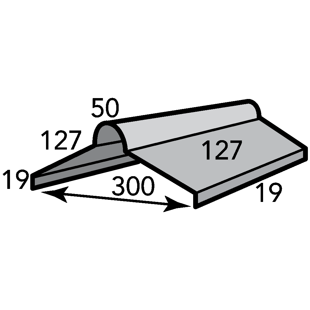Zincalume Standard Flashings - per lm