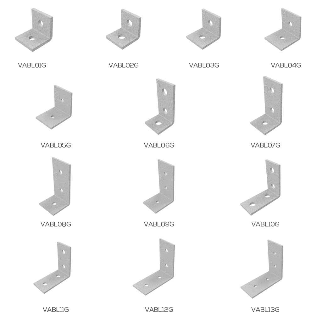 L-Type Bracket Galvanised | Tramin Building Supplies Sydney