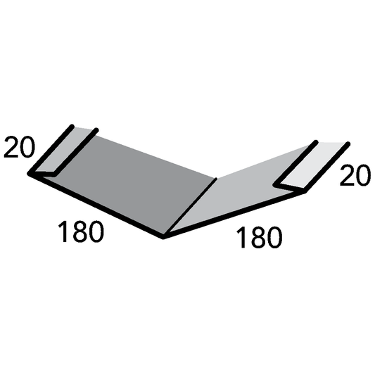 Zincalume Standard Flashings - per lm