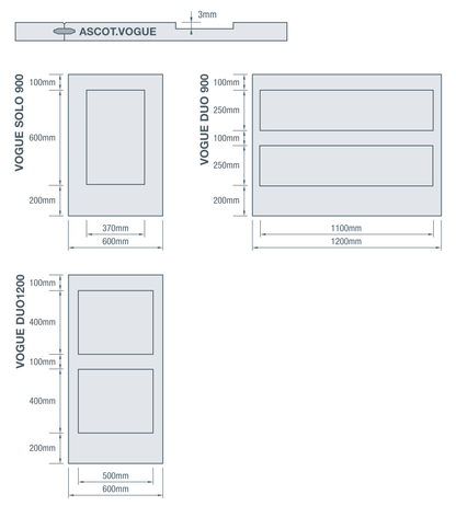 Easycraft easyASCOT VOGUE Wall Panels