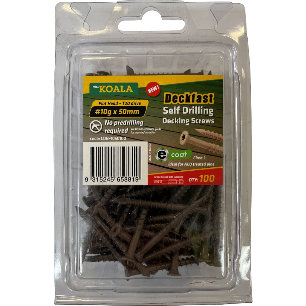 Screw Deck Koala ecoat Tramin Building Supplies