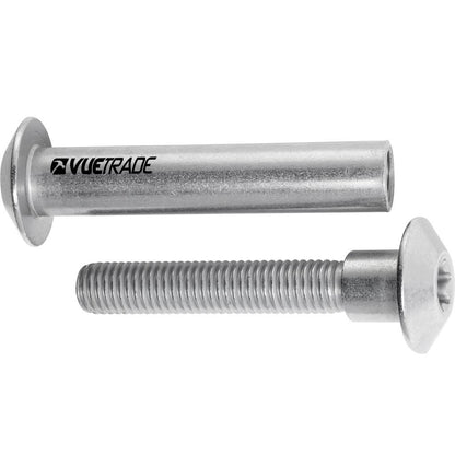 Concealed Thread Bolt (card of 2)