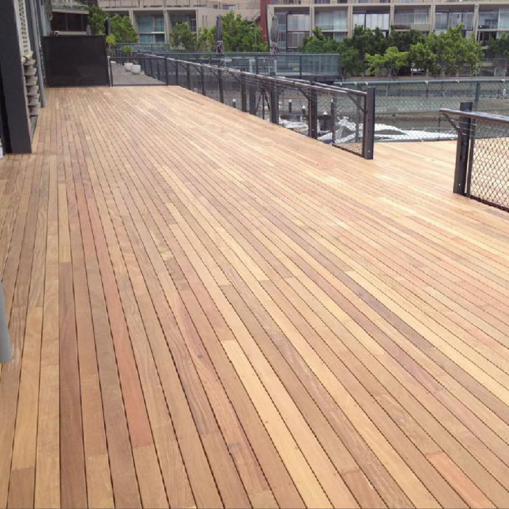 Blackbutt decking best sale