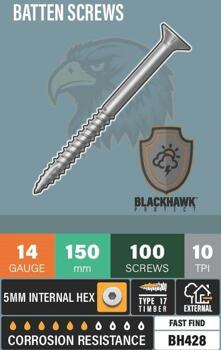 Screw Batten Blackhawk