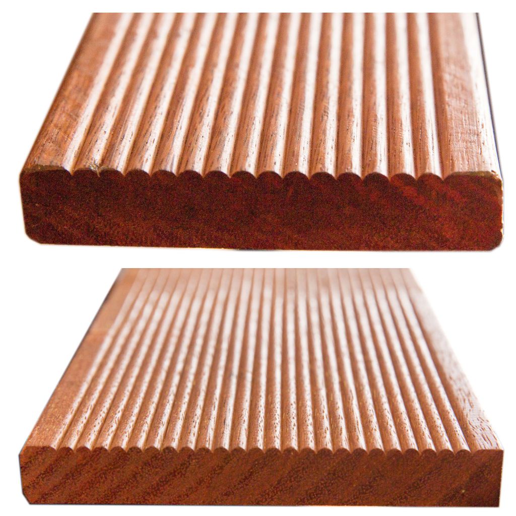 Decking Merbau Solid, Reeded - Random Lengths – Tramin Building Supplies
